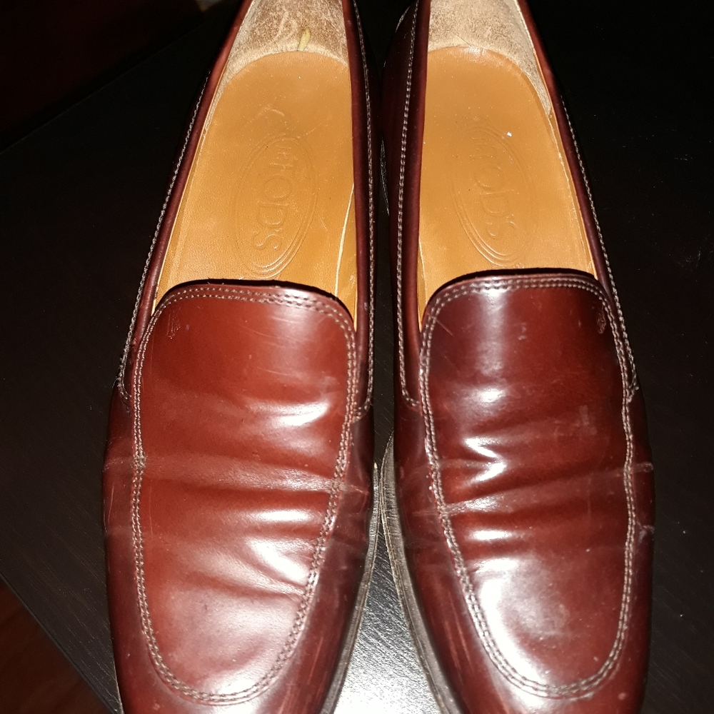 TODS Womens shoe all leather size 37